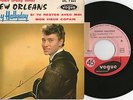 EP JOHNNY HALLYDAY -A NEW ORLEANS 1961 9eme EP-VOGUE EPL 7862 LANGUETTE