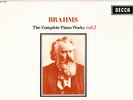 SXL 6118 UK WB GV ED1 - BRAHMS - KATCHEN - THE COMPLETE PIANO WORKS - VOL 2