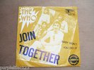 THE WHO -  JOIN TOGETHER - UK EXPORT 45 IN PICTURE SLEEVE - EX++ / VG ++