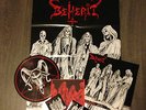 BEHERIT PIC LP The Oath Of black Blood Profanatica Blasphemy Von Sarcofago
