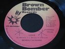 Beverly & Duane   Love / You Belong to Me   modern / northern soul / funk 45 ?