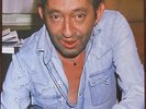 SUPERBE AUTOGRAPHE  SERGE GAINSBOURG SIGNED DEDICACE SIGNATURE..