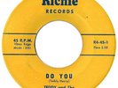 TEDDY/CONTINENTALS  RICHIE 1  DO YOU (FIRST PRESS)  VG  $120.00