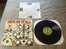 Sick Of It All Yours Truly LP 1ST PRESS Cro-Mags Leeway Killing Time Judge Bold