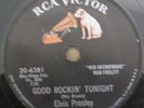 ELVIS PRESLEY 78 RPM RECORD ORIGINAL RCA VICTOR 20-6381 GOOD ROCKIN TONIGHT
