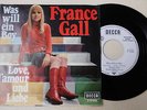 7´´  France Gall - Was will ein Boy...Promo