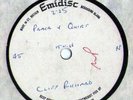 cliff richard-peace and quiet-7 inch single sided emi acetate- item