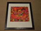 Cream Vinyl Print Autographed by Martin Sharp (limited 9800) Eric Clapton