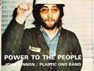 John Lennon Power To The People Apple 45 and Picture Sleeve PS  Beatles