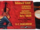 LALO: SYMPHONIE ESPAGNOLE/ERLIH/VIOLIN/INGHELBRECHT/DUCRETET/FRANCE/RARE/NM