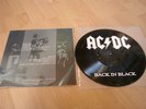AC/DC  Back in Black  Picture Disc LP