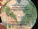 ASHFORD & SIMPSON - IT SEEMS TO HANG ON Rare PROMO NM (LISTEN)