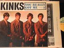 The Kinks LP DEBUT You Really Got me MONO US EX/EX- 1965 1st PRESS PUNK GARAGE