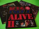 Kiss Alive II *STICKERED* 2 Lp's Booklet, order form,Tattoos NBLP-7076  VG Shape