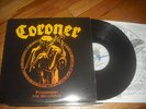 CORONER Punishment For Decadence LP NOISE INTERNATIONAL Thrash Speed Heavy Metal