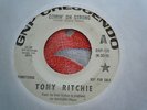 TONY RITCHIE COMIN ON STRONG 45 GARAGE FREAKBEAT MOD FUZZ PROMO GNP 406