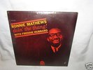 JAZZ LP RONNIE MATHEWS FREDDIE HUBBARD 