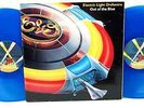 ELECTRIC LIGHT ORCHESTRA OUT OF THE BLUE RARE BLUE VINYL COMPLETE W/INSERTS VG++