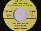 rare Soul Funk 45 BEVERLY CROSBY on MAGIC PEOPLE Listen