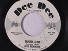rare Soul R&B Instro 45 DAVID ROCKINGHAM groovin' along DEE DEE