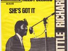 LITTLE RICHARD Heeby Jeebies RARE Holland 45 UNIQUE dutch p/s She's Got It HEAR
