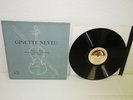 GINETTE NEVEU -CHAUSSON POEME,DEBUSSY SONATA,RAVEL TZIGANE LP VDSM FJLP 5037