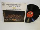 BRAHMS Symphony No.1 CHARLES MUNCH / PARIS ORCH. LP HMV CVB 2085 Stereo French