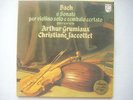 GRUMIAUX / JACCOTTET Bach 6 Sonatas Violin-Harpsichord PHILIPS Holland 2-LP NM