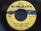 LITTLE WILLIE FOSTER Falling Rain Blues Four Day Jump Blue Lake Blues 45 HEAR