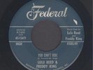 Lulu Reed & Freddy King  You Can't Hide  NEW BREED R&B MOD SOUL FEDERAL 45  hear