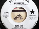 * ROY HAMILTON Heartache/Ain't It The Truth RARE NORTHERN SOUL rca Promo 45 HEAR