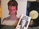 David Bowie Aladdin Sane w/lyric inner lsp-4852 gatefold LP '73 w/fanclub book