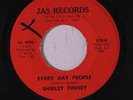 SHIRLEY FINNEY: Every Day People / What The World Needs Now Is Love 45 (xol) ra