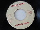 RARE INDIANA SACRED 45 Charlie Gore - Empty Cross   Blank Records (1960) VG+
