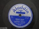 LIGHTNING HOPKINS Shotgun Boogie/Rollin' Blues ALADDIN 3063 78rpm
