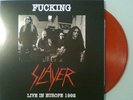 SLAYER -FU**ING SLAYER- Live in Europe 1992 red vinyl # 82/100 metallica