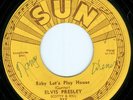 Elvis Presley - Baby Let's Play House - Original Sun 45 217 w/ Push Marks Listen