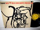 *PROMO RVG Deep Groove MILES DAVIS LP Cookin' Prestige 50th St. John Coltrane VG