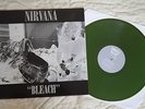 NIRVANA - BLEACH - LP 1989 UK  GREEN VINYL EX+