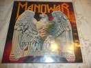 Manowar Battle Hymns LP original Autogramme 1987 Liberty Records