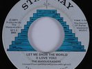 70s Soul 45 THE MASQUERADERS Let Me Show The World STAIRWAY HEAR