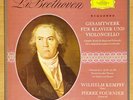 KEMPFF - FOURNIER / BEETHOVEN : COMPLETE WORKS FOR PIANO & VIOLONCELLO JAPAN LP