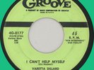VARETTA DILLARD (w/ group) I Can't Help Myself 45rpm Groove 1956