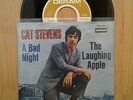 CAT STEVENS  A BAD NIGHT / THE LAUGHING APPLE  DERAM DM 140  mint