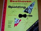 ALBERT SPALDING  BEETHOVEN VIOLIN CTO  REMINGTON MONO LP  RARE NICE COPY