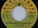 Northern/Deep Soul 45 JIMMY CHURCH Thinking About the Good Times PEACH TREE HEAR