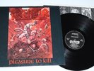 KREATOR -Pleasure to Kill LP 1986 , NOISE REC. 1st press