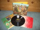 THE BEATLES SGT PEPPER YELLOW/BLACK LABELS PARLOPHONE MONO LP 99 PENCE