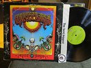 GRATEFUL DEAD AOXOMOXOA '69 WS1790 green wb lbl LP 1J etch rare w/skull sticker