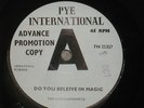 LOVIN' SPOONFUL. DO YOU BELIEVE IN MAGIC. PYE INT. 7N 25327(VERY RARE DEMO).